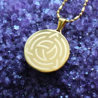 Triskelion plaqué Or